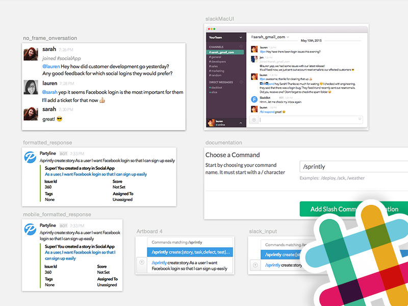 Slack UI Kit for Sketch